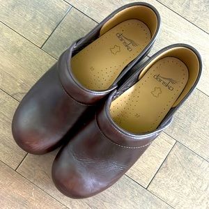 Dansko Brown Leather Professional Clog